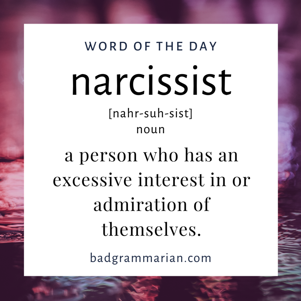 narcissist meaning